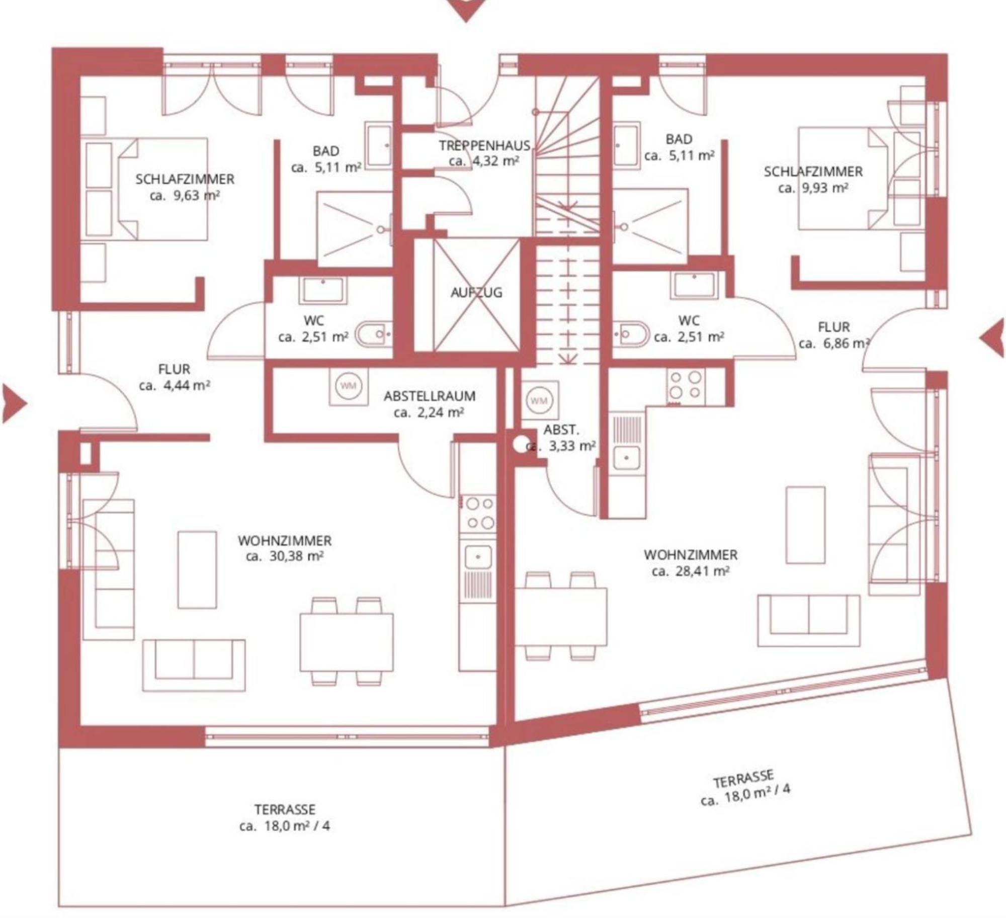 Residenz - Lichtermeer - Seeterrasse - Sauna - Parkplatz Apartment Bad Zwischenahn
